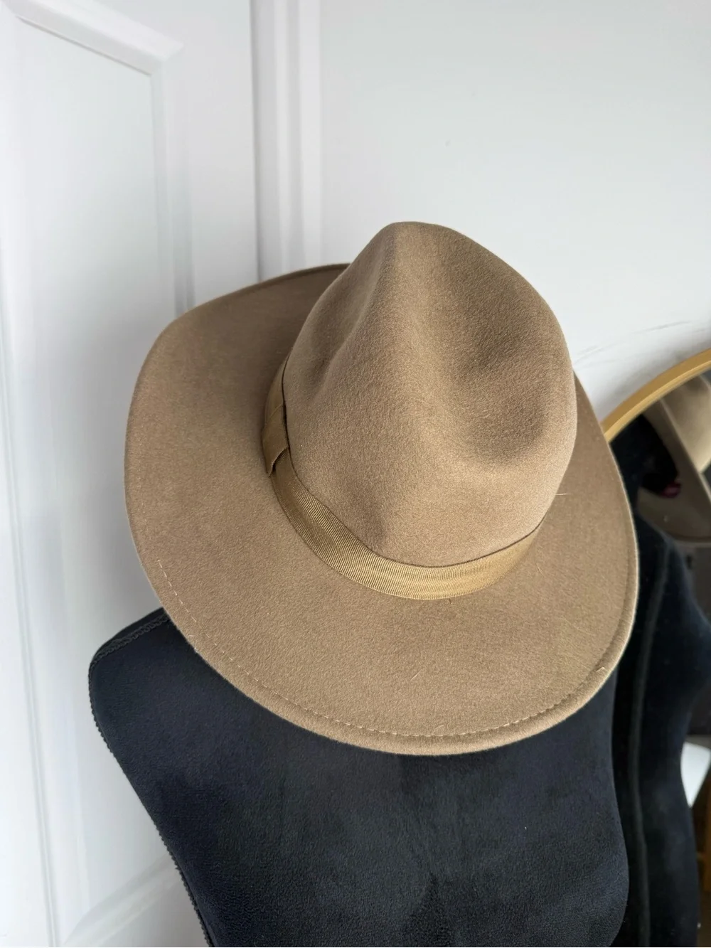 Madewell x Biltmore 100% Wool Wide Brim Fedora Hat